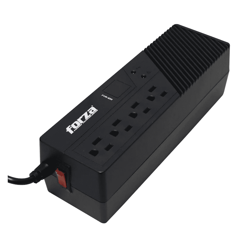 Regulador de Voltaje Forza FVR-1011 1000VA / 500W 115V 4 Tomas