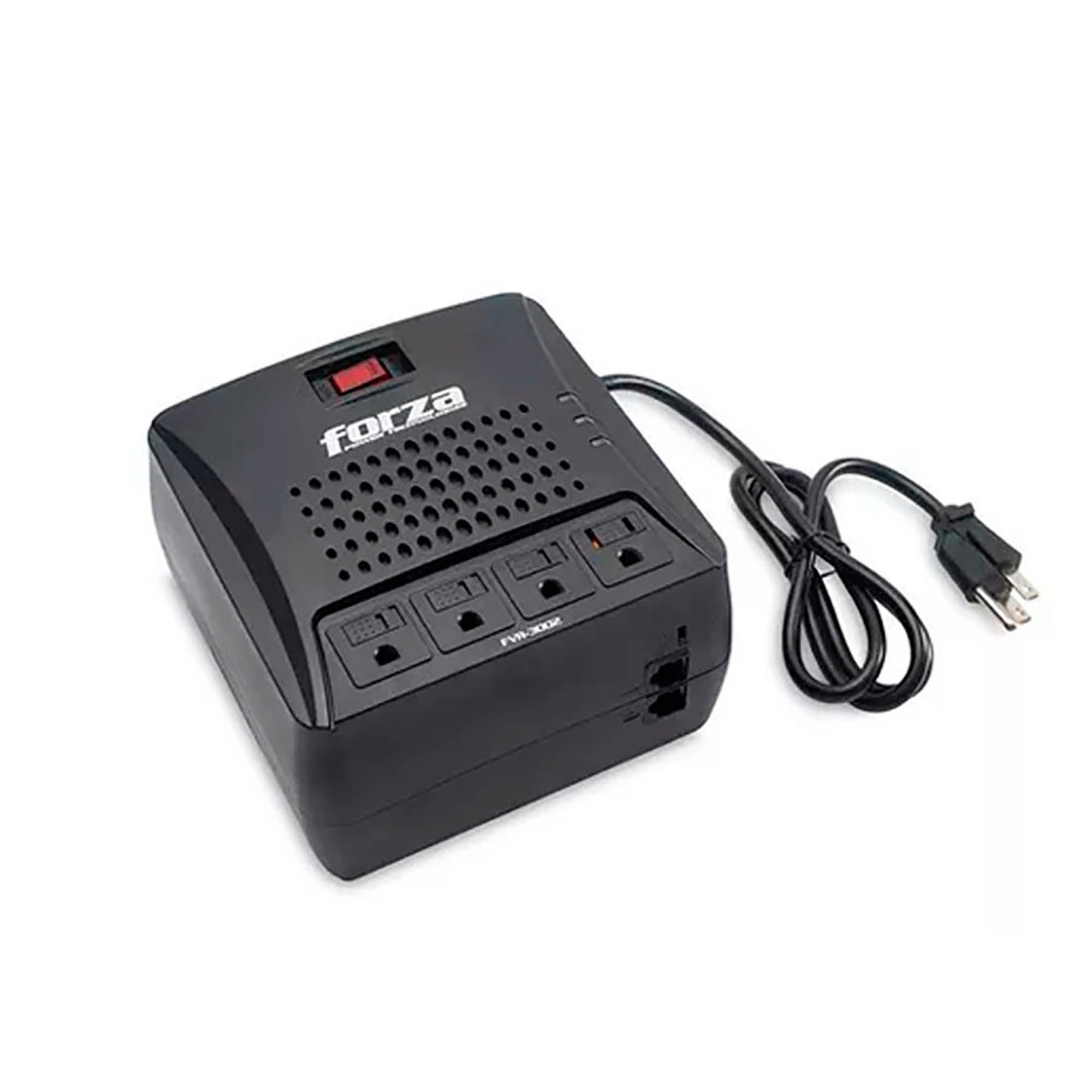 Regulador de Voltaje Forza FVR-3001 3000VA / 1500W 115V 4 Tomas