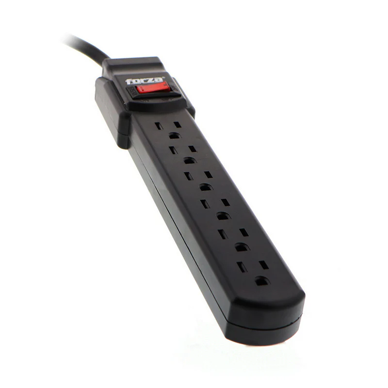 Forza PS-611UL Power Strip 110V 6-NEMA Breaker