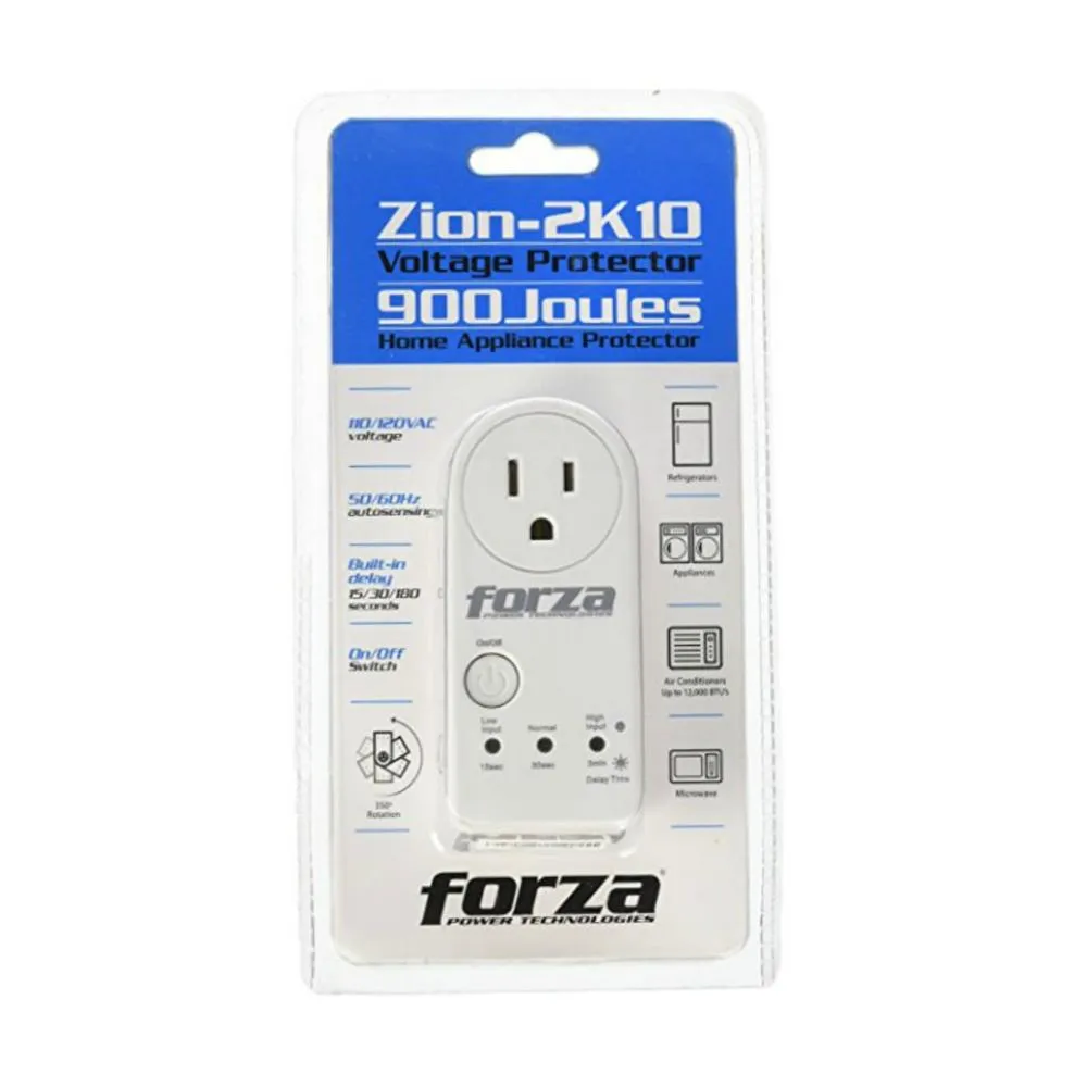 Forza Zion-2K10B Volt Protector 120V 900J 1-NEMA 50/60Hz