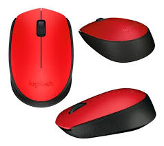 MOUSE LOGITECH M170 - INALAMBRICO - ROJO