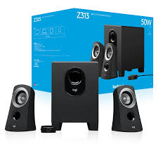 PARLANTE LOGITECH Z313 - DE ALTAVOCES COMPACTOS 2,1 - SUBWOOFER 25W (1 SUBWOOFER X 15W / 2 SATELITE X 10W) - NEGRO