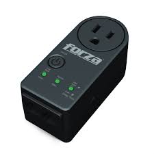 Protector de Voltaje Forza Zion FVP-1201N 120V 1 Tomas 900 Julios Negro