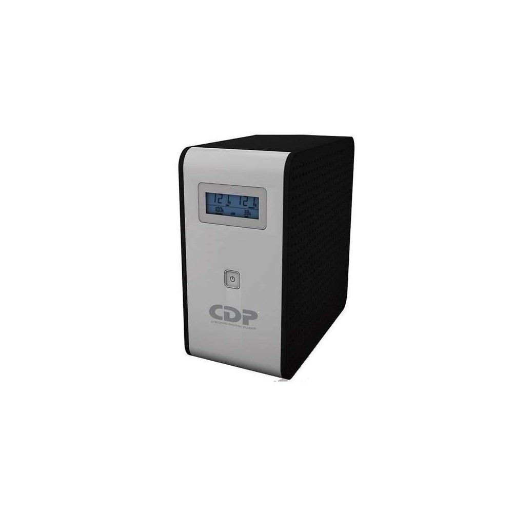 UPS CDP R-SMART1210- 1200VA - 720W - 10 SALIDAS (5 RESPALDO DE BATERIA + 5 CON SUPRESION DE PICOS) - CON DISPLAY Y MONITOREO BASICO