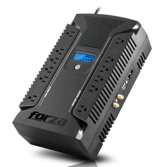 UPS Interactiva Forza HT-1000LCD 1000VA / 600W 120V 12 Tomas USB
