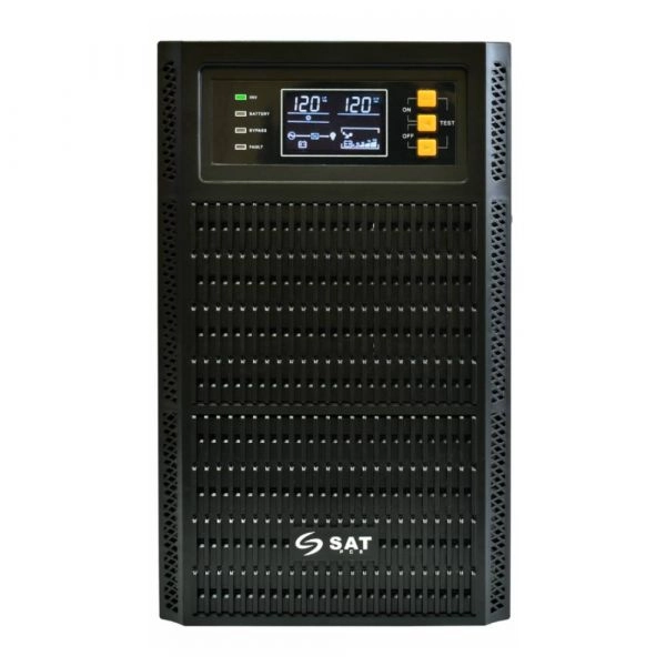UPS ONLINE MONOFASICA SAT UOL2000+LCD 120V 2KVA 